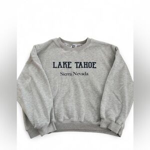 Princess Polly Gray Lake Tahoe Sweatshirt